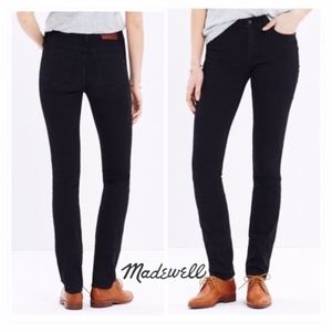 Madewell Black Alley Straight Jeans 29